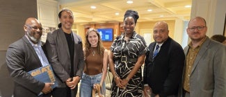 six attendees at NOMA event